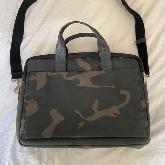 Jack Spade Other - Jack Spade RARE Camo Waxwear Briefcase Like New